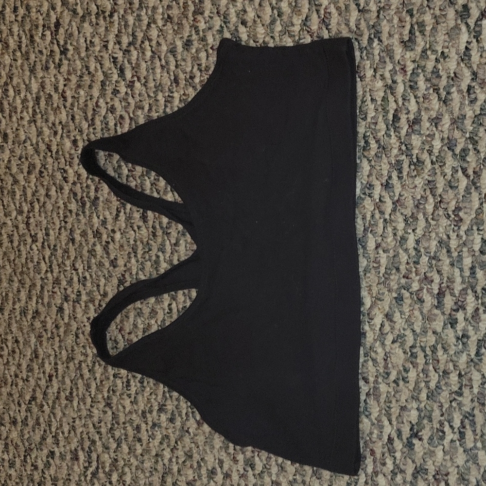 Best Form black crossback sports bra